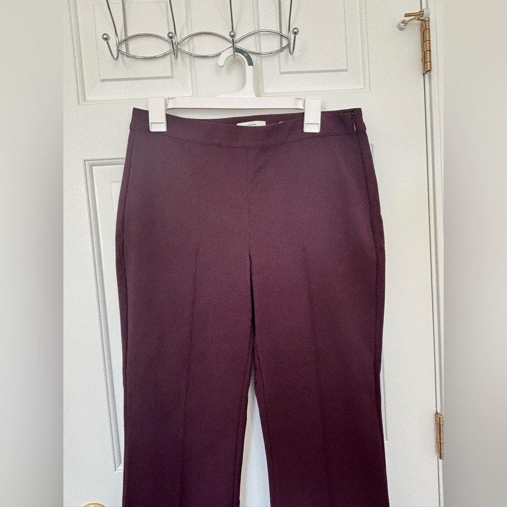 NWT VINCE mid rise pintuck crop flare pant - Picture 13 of 16